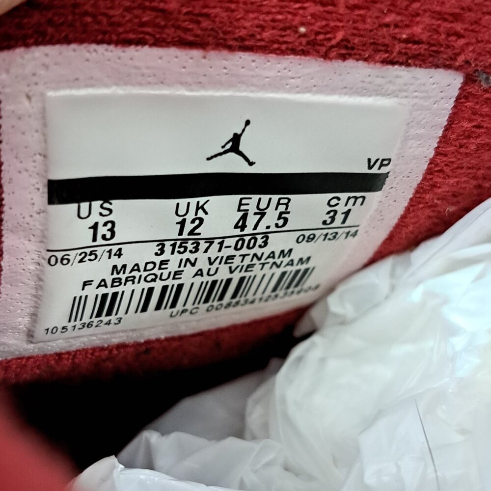 %Size 13 Nike Air Jordan Spizike Men Wolf Grey AJ24 - Picture 7 of 13
